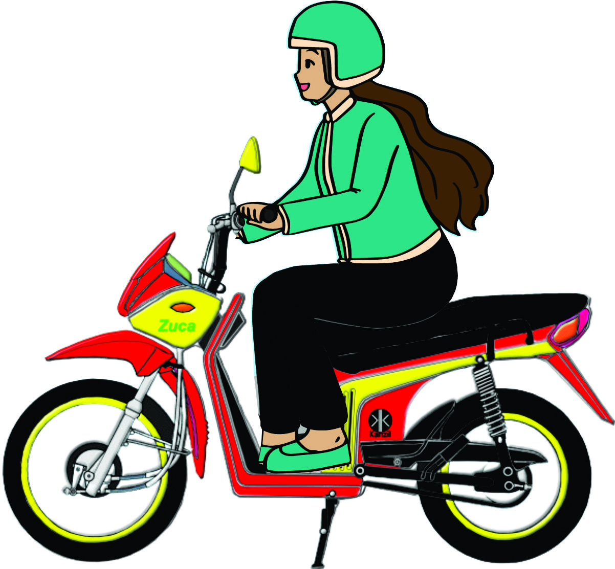 Scooter Elétrica Simples Urbana